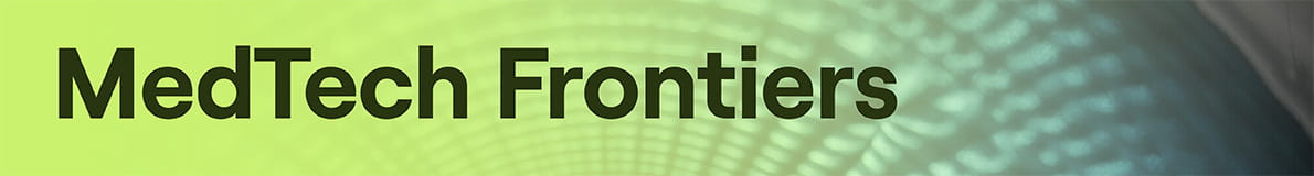 MedTech Frontiers Banner