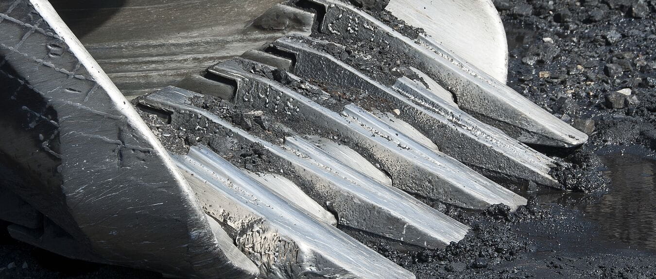 Excavator, production useful minerals